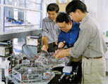 Separation of huge DNA fragment of genome by pulse-field gel electrophoresis